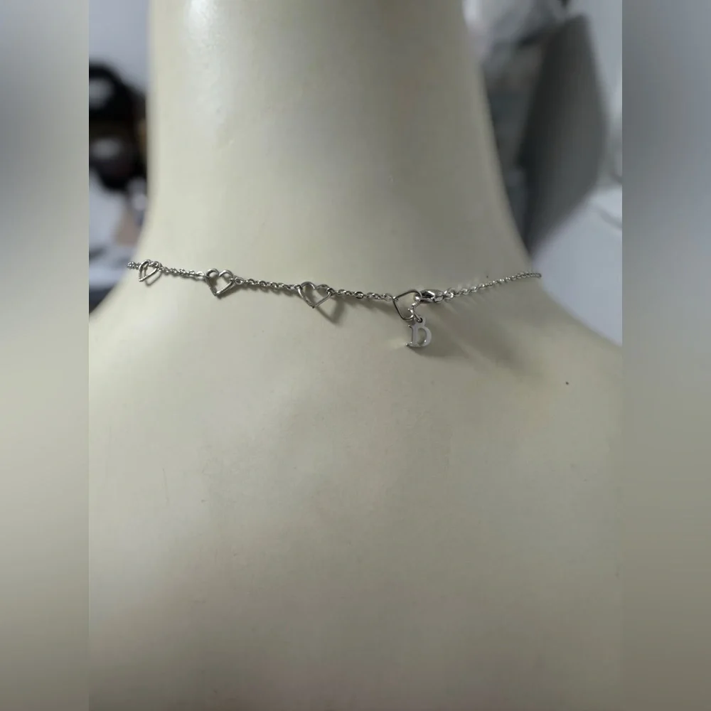 EUC Vintage Dior Silver Toned Necklace